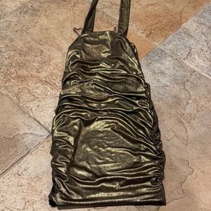 Shimmering Gold Kids Dress